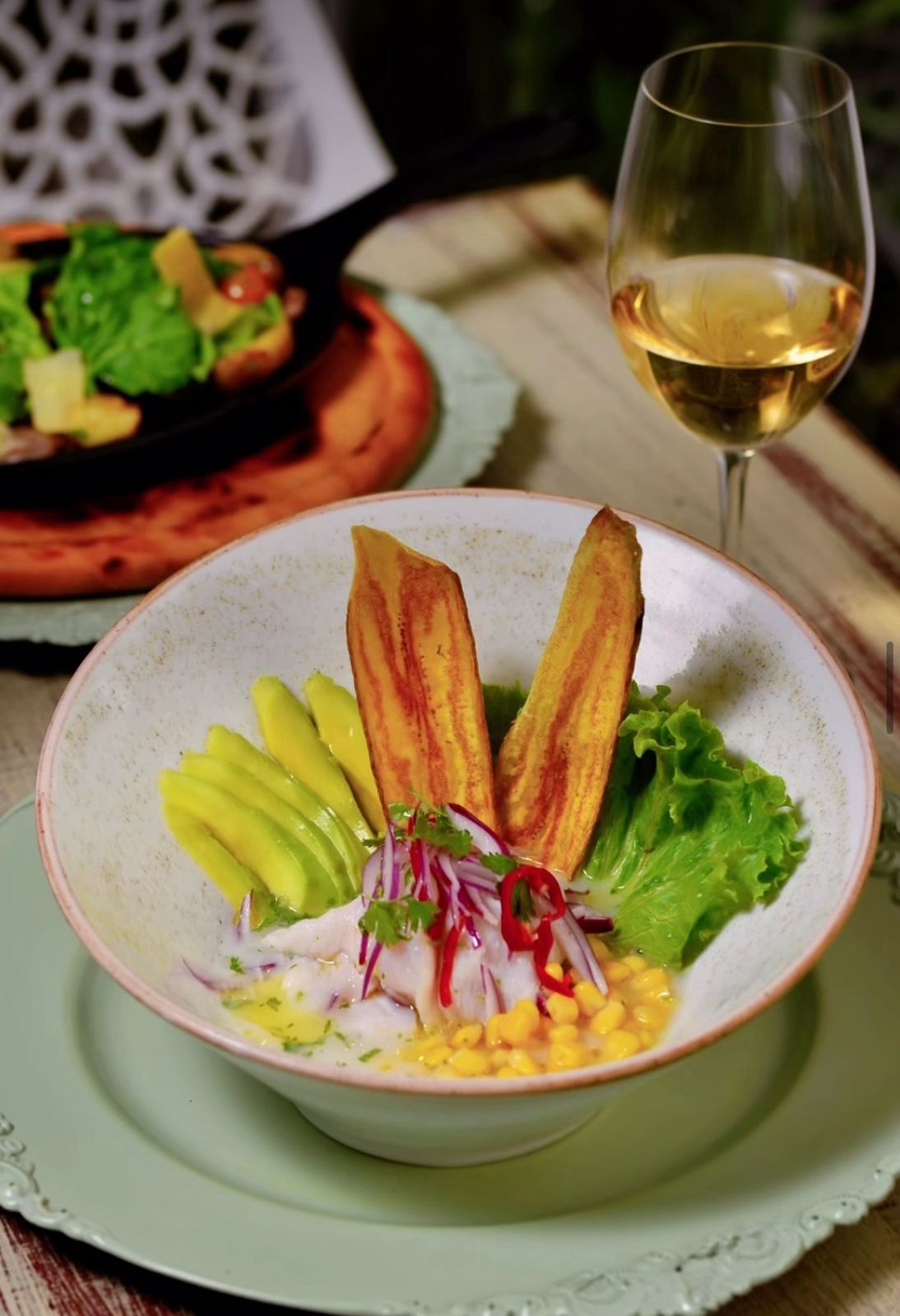 Ceviche Corvina