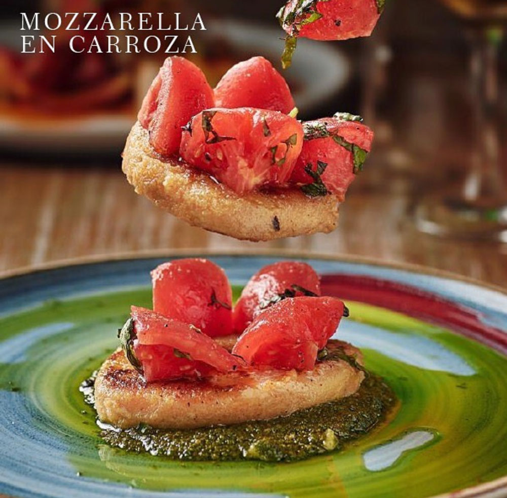 Mozzarella en carroza