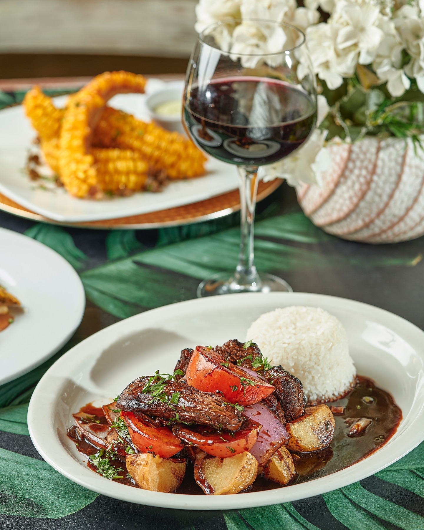 Lomo saltado peruano